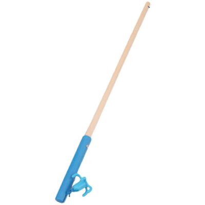 Unbranded (Blue, One size) Wooden Fishing Rod Magnetic Fishing Toy Fishing Game Rod for Ch Unbranded (Blue, One size) Wooden Fishing Rod Magnetic Fishing Toy Fishing Game Rod for Ch