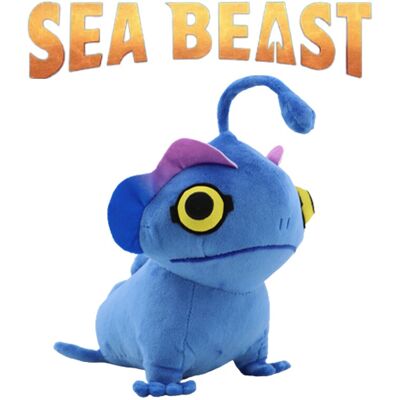 Unbranded (Blue) The 10in Sea Beast Plush Toy Movie Figure Stuffed Doll Kids Gift Birthday Unbranded (Blue) The 10in Sea Beast Plush Toy Movie Figure Stuffed Doll Kids Gift Birthday