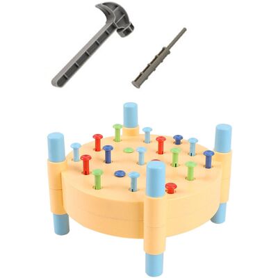 Unbranded Pounding Toy Early Learning Baby Hammer Game for Girls Birthday Gifts Unbranded Pounding Toy Early Learning Baby Hammer Game for Girls Birthday Gifts