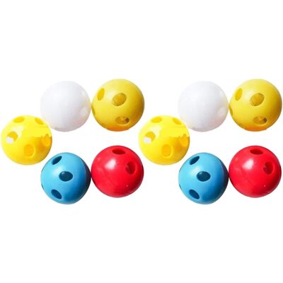 Unbranded 10 Pieces Baby Toy Rattle Ball Noise Maker Accessories Random Color Unbranded 10 Pieces Baby Toy Rattle Ball Noise Maker Accessories Random Color