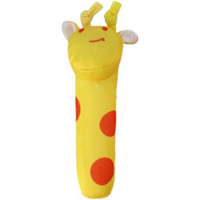 Unbranded (Giraffe) Rattle Bell Animal Educational Baby Soothing Stick Cute Plush Gift Kid Unbranded (Giraffe) Rattle Bell Animal Educational Baby Soothing Stick Cute Plush Gift Kid