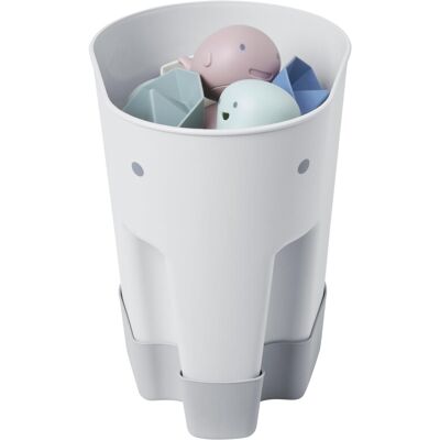 Shnuggle Ellie Bath Toy Storage Scoop Baby & Toddler Bath Toy Drying Caddy wit Shnuggle Ellie Bath Toy Storage Scoop Baby & Toddler Bath Toy Drying Caddy wit