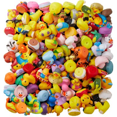Unbranded 100 Pack Rubber Duck Bath Toy Assortment for Kids Bulk Rubber Ducks Party Favor Unbranded 100 Pack Rubber Duck Bath Toy Assortment for Kids Bulk Rubber Ducks Party Favor