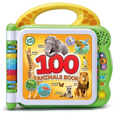 LeapFrog 100 Animals Book, Baby Book with Sounds and Words for Learning Play, Ed LeapFrog 100 Animals Book, Baby Book with Sounds and Words for Learning Play, Ed