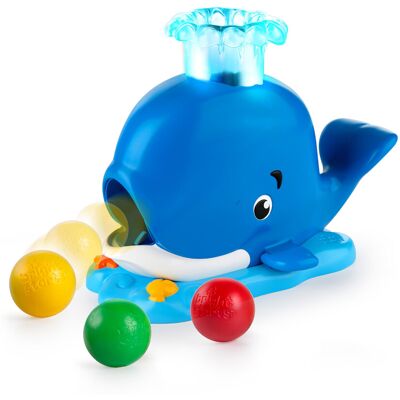 Bright Starts Silly Spout Whale Ball Popper Musical Activity Toy with Light & So Bright Starts Silly Spout Whale Ball Popper Musical Activity Toy with Light & So