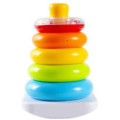 Unbranded Baby Toys 6 12 Months Rainbow Stacking Rings Early Development Toys for Baby Tod Unbranded Baby Toys 6 12 Months Rainbow Stacking Rings Early Development Toys for Baby Tod