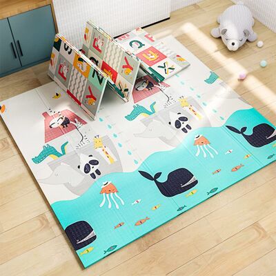 Dripex Baby Play Mat 1971771cm Large Foam Crawling Playmat Foldable Dripex Baby Play Mat 1971771cm Large Foam Crawling Playmat Foldable