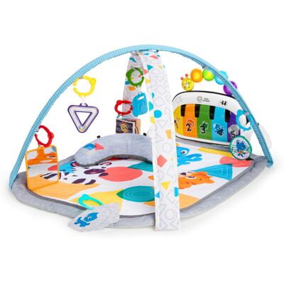 Baby Einstein 4-in-1 Kickin Tunes Play Gym, Tummy Time Baby Play Mat with Kick P Baby Einstein 4-in-1 Kickin Tunes Play Gym, Tummy Time Baby Play Mat with Kick P