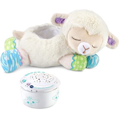VTech Baby 3-in-1 Starry Skies Sheep Soother, Soft Toy for Babies with Night Lig VTech Baby 3-in-1 Starry Skies Sheep Soother, Soft Toy for Babies with Night Lig