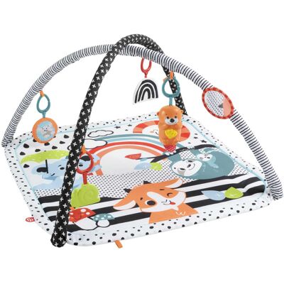 Fisher-Price 3-in-1 Baby Gym Newborn Playset with Sensory Toys Lights and Sounds Fisher-Price 3-in-1 Baby Gym Newborn Playset with Sensory Toys Lights and Sounds