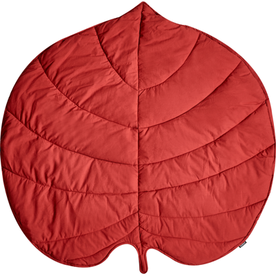 Beliani Kids Playmat EOLIA 110 x 110 cm Cotton Red Beliani Kids Playmat EOLIA 110 x 110 cm Cotton Red