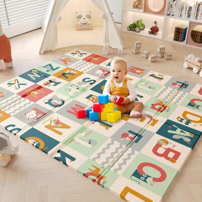 Dripex Baby Play Mat, 1771481.5cm Large Foam Crawling Playmat, Extra Thick Foldi Dripex Baby Play Mat, 1771481.5cm Large Foam Crawling Playmat, Extra Thick Foldi