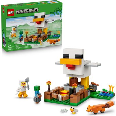 Lego Minecraft Chicken Farm Building & Pretend Play Toy for Boys & Girls - Video Lego Minecraft Chicken Farm Building & Pretend Play Toy for Boys & Girls - Video