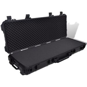 vidaXL Waterproof Plastic Molded Gun Case Trolly Carry Case Gun Storage Box vidaXL Waterproof Plastic Molded Gun Case Trolly Carry Case Gun Storage Box