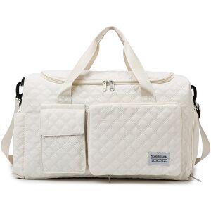 RYWOLT (White) Business Travel Bag With Large Capacity Lightweight Fitness Storage One RYWOLT (White) Business Travel Bag With Large Capacity Lightweight Fitness Storage One