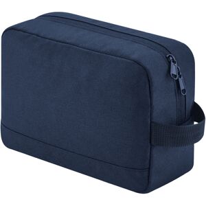 (One Size, Navy) Bagbase Essentials Recycled Toiletry Bag (One Size, Navy) Bagbase Essentials Recycled Toiletry Bag