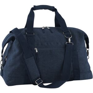 (One Size, Vintage Oxford Navy) Bagbase Vintage Canvas Weekender / Holdall Carry (One Size, Vintage Oxford Navy) Bagbase Vintage Canvas Weekender / Holdall Carry
