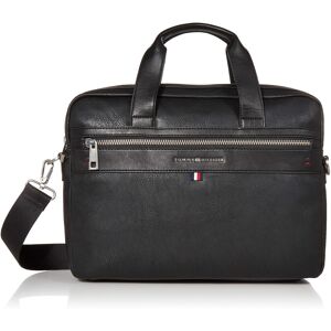 mens Tommy Hilfiger Leo Briefcase Black OS US mens Tommy Hilfiger Leo Briefcase Black OS US