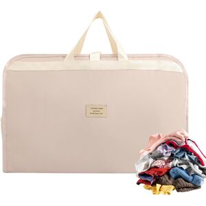 Unbranded (Cream-coloured) On the Go Laundry Bag, Suitcase Organiser, Packing Cube for Bus Unbranded (Cream-coloured) On the Go Laundry Bag, Suitcase Organiser, Packing Cube for Bus