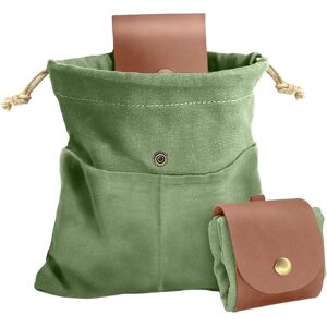 Unbranded (Army Green) Foraging Belt Bag for Outdoor, Mushroom Foraging Belt Bag, Folding Unbranded (Army Green) Foraging Belt Bag for Outdoor, Mushroom Foraging Belt Bag, Folding