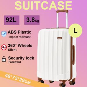 Unbranded (28 inch ) 19/24/28 inch Suitcase ABS Hard Shell Travel Luggage Suitcase Set Unbranded (28 inch ) 19/24/28 inch Suitcase ABS Hard Shell Travel Luggage Suitcase Set