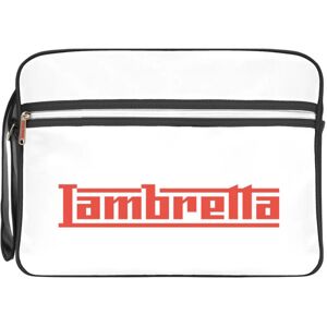 (One Size, Black/White) Lambretta Unisex Adult Logo Cabin Bag (One Size, Black/White) Lambretta Unisex Adult Logo Cabin Bag
