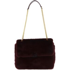 Ted Baker Anilie Detail Faux Fur Shoulder Bag Wine Red Ted Baker Anilie Detail Faux Fur Shoulder Bag Wine Red