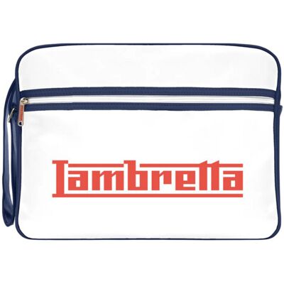 (One Size, Navy/White) Lambretta Unisex Adult Logo Cabin Bag (One Size, Navy/White) Lambretta Unisex Adult Logo Cabin Bag
