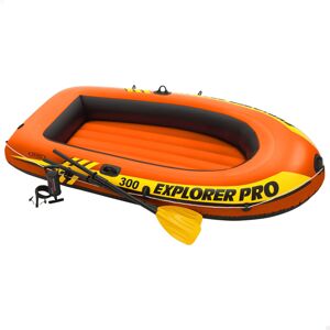 Intex Explorer Pro Inflatable Boat - Paddles & Pump - 3 Person Intex Explorer Pro Inflatable Boat - Paddles & Pump - 3 Person