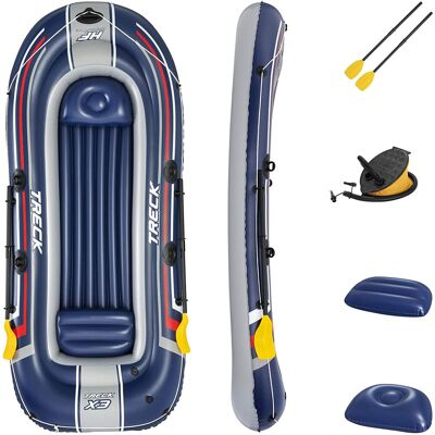 Bestway Inflatable Boat Inflatable Kayak Rowing Boat Hydro-Force Treck X3 Bestway Inflatable Boat Inflatable Kayak Rowing Boat Hydro-Force Treck X3