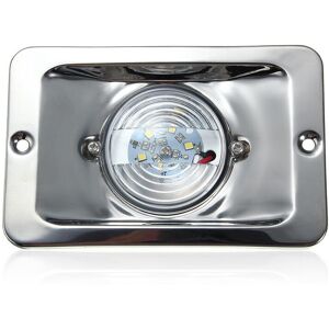 GreenZech 12V LED Waterproof Anchor Stern Light Embedded Marine Boat White Stainless Steel GreenZech 12V LED Waterproof Anchor Stern Light Embedded Marine Boat White Stainless Steel