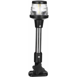 GreenZech 12-24V Marine Pontoon Fold Down LED Navigation Stern Anchor Pole Lights For Boat GreenZech 12-24V Marine Pontoon Fold Down LED Navigation Stern Anchor Pole Lights For Boat