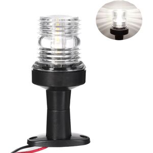GreenZech 12V/24V 360 Degree Marine Boat Yacht Round Anchor LED White Navigation Light GreenZech 12V/24V 360 Degree Marine Boat Yacht Round Anchor LED White Navigation Light
