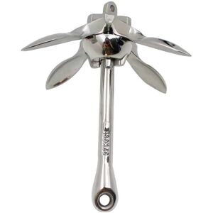 GreenZech 1.5kg/3.3lbs Marine Stainless Steel Umbrella-type Boat Folding Grapnel Anchor fo GreenZech 1.5kg/3.3lbs Marine Stainless Steel Umbrella-type Boat Folding Grapnel Anchor fo