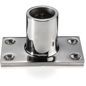 GreenZech 7/8inch Stainless Steel Boat Deck Rectangular Base 90 Degree For Marine Handrail GreenZech 7/8inch Stainless Steel Boat Deck Rectangular Base 90 Degree For Marine Handrail