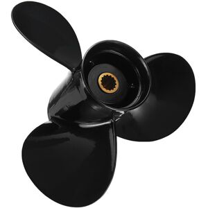GreenZech 9 1/4 x 12 25-30HP 3-Blade Marine Propeller Outboard Engine Propellers 14 Tooth GreenZech 9 1/4 x 12 25-30HP 3-Blade Marine Propeller Outboard Engine Propellers 14 Tooth