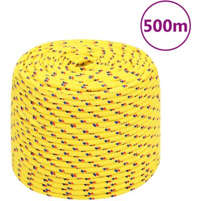 vidaXL Marine Rope Yellow 10 mm 500 m - Marine Rope vidaXL Marine Rope Yellow 10 mm 500 m - Marine Rope