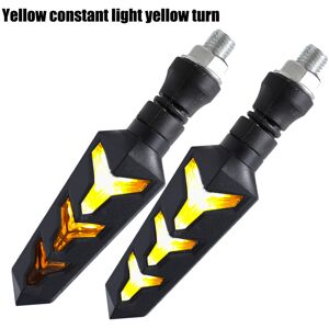 Maxpower (yellow yellow) Universal Motorcycle LED Turn Signal Lamp Flowing Water Blinker Maxpower (yellow yellow) Universal Motorcycle LED Turn Signal Lamp Flowing Water Blinker