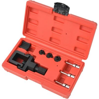 vidaXL Motorcycle Chain Tool Set - Heavy-Duty, 8-Piece vidaXL Motorcycle Chain Tool Set - Heavy-Duty, 8-Piece