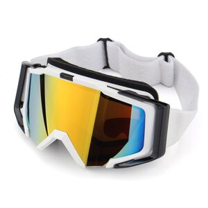 GreenZech (White) Outdoor Skiing Skating Goggles Snowmobile Glasses Windproof Anti-Fog UV GreenZech (White) Outdoor Skiing Skating Goggles Snowmobile Glasses Windproof Anti-Fog UV