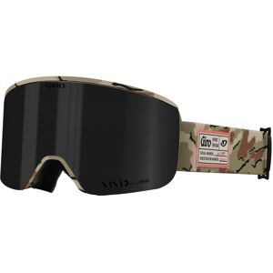Giro Axis Ski Goggles - Snowboard Goggles for Men - Green Surplus Strap with VIV Giro Axis Ski Goggles - Snowboard Goggles for Men - Green Surplus Strap with VIV