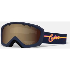 Giro Chico Youth Snow Goggle - Midnight Neon Lights Strap with Amber Rose Lens Giro Chico Youth Snow Goggle - Midnight Neon Lights Strap with Amber Rose Lens