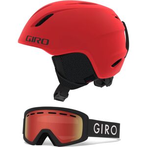 Giro Launch CP Kids Snow Helmet w/Matching Goggles Matte Bright Red/Black Zoom F Giro Launch CP Kids Snow Helmet w/Matching Goggles Matte Bright Red/Black Zoom F