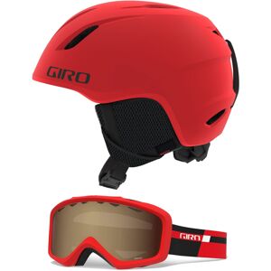 Giro Launch CP Kids Snow Helmet w/Matching Goggles Matte Bright Red/Black Red Po Giro Launch CP Kids Snow Helmet w/Matching Goggles Matte Bright Red/Black Red Po