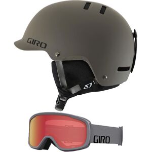 Giro Surface Snowboard Ski Helmet Goggle Combo Matte Tank Camo w/Grey Wordmark/A Giro Surface Snowboard Ski Helmet Goggle Combo Matte Tank Camo w/Grey Wordmark/A