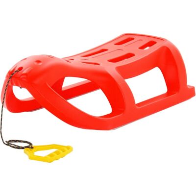 vidaXL Red Polypropylene Sledge - Snow Winter Toy vidaXL Red Polypropylene Sledge - Snow Winter Toy