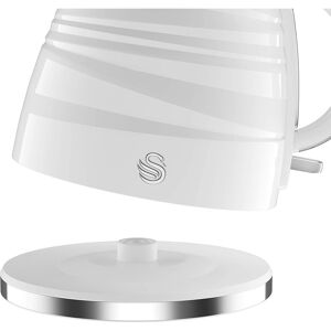 (White) Swan SK31050WN, Symphony 1.7 Litre Jug Kettle with Rapid Boil, 3000 Watt (White) Swan SK31050WN, Symphony 1.7 Litre Jug Kettle with Rapid Boil, 3000 Watt