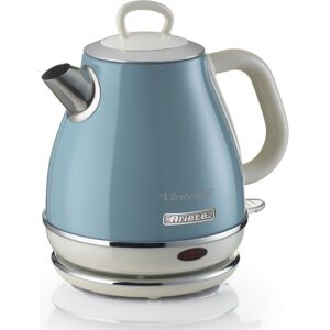Ariete 2868 LB Vintage Cone Style Small 1 Litre Electric Kettle LIGHT BLUE Retro Ariete 2868 LB Vintage Cone Style Small 1 Litre Electric Kettle LIGHT BLUE Retro
