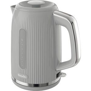 Breville Bold Ice Grey Electric Kettle 1.7L 3kW Fast Boil Grey & Silver Ch Breville Bold Ice Grey Electric Kettle 1.7L 3kW Fast Boil Grey & Silver Ch