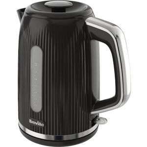 Breville Bold Black Electric Kettle 1.7L 3kW Fast Boil Black & Silver Chro Breville Bold Black Electric Kettle 1.7L 3kW Fast Boil Black & Silver Chro